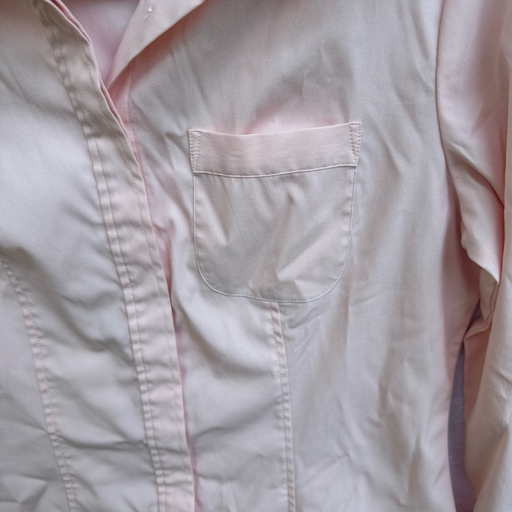 Express Light Pink Stretch Top - Picture 4 of 11